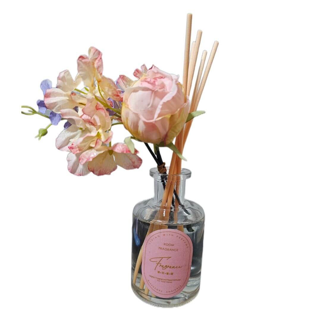 Room Fragrance with flowers in it